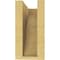 Ekena Millwork 4"W x 8"D x 8"H Classic Crestline Rough Cedar Woodgrain TimberThane Corbel, Primed Tan CORUR04X08X08CRERCPR - alternate 6